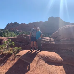 Garden of the Gods hike.