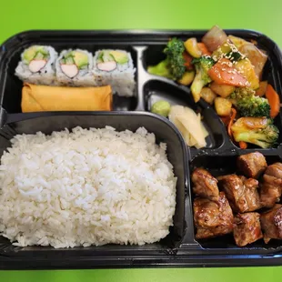 New York Steak Bento Box
