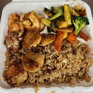 Shrimp &amp; Scallop combo