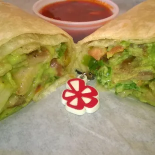 Pollo Asado Burrito