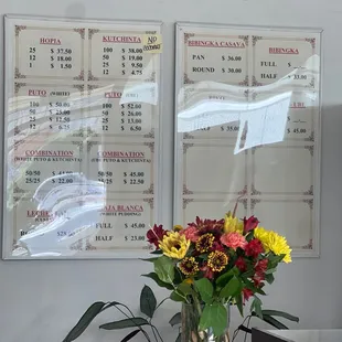 Menu as of 11/23/23