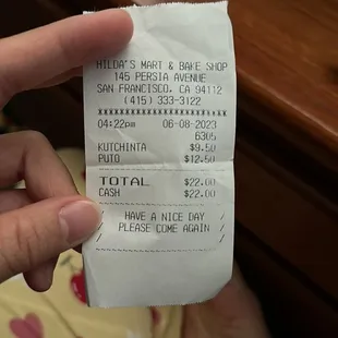 Receipt