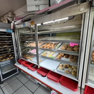 a variety of baked goods