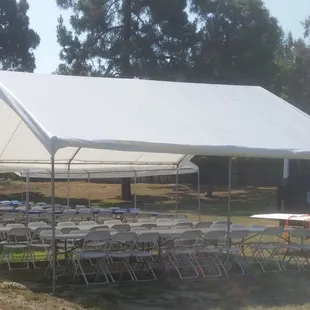 20ft x 20ft tent