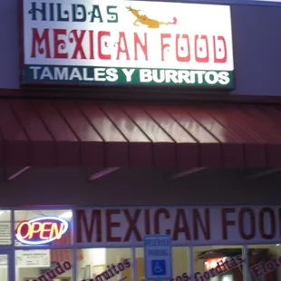 a mexican food restaurant