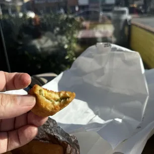 Jalapeño popper interior