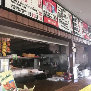menus and prices