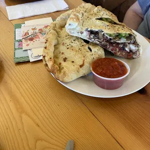 Giant calzone is only $14.