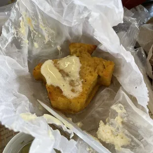 Texas shaped jalapeño cornbread