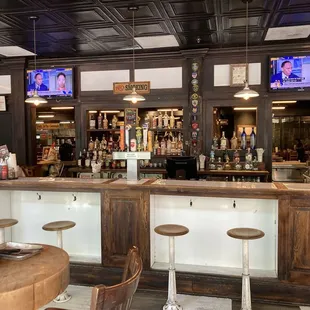 Bar area.