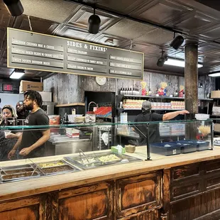 Sides order station