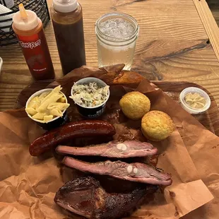 2 meat combo plus one extra meat.