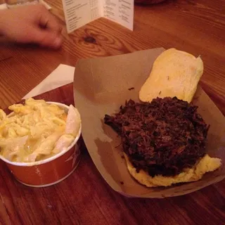 Chopped Brisket Sandwich