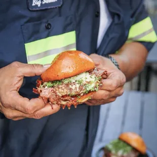 Big Schlim&apos;s Birria Burger