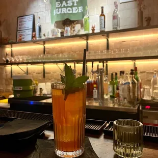 Bourbon lemonade