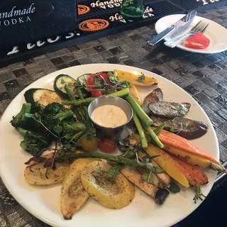 Roasted Vegetable Plate - VEGAN