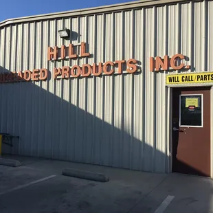 Entrance to parts counter