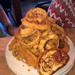 Fried hill top inn platter- this plate is no joke. Better share.