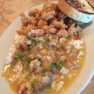 Two Step Crawfish- very good!
