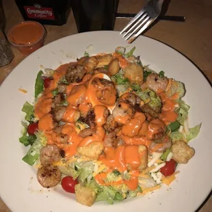 Grilled Shrimp Salad