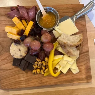 Build your own cheese board with accompaniments
