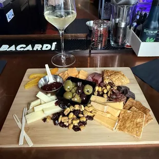 Classic cheese board