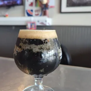 Left Hand Peanut Butter Milk Stout.  Simply divine