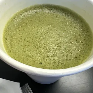 Dirty matcha!