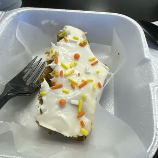 Pumpkin cake! Yummmy!