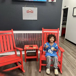 Vanilla ice at the rocking chairs