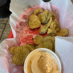 Fried pickles