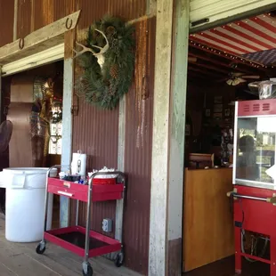 the outside of a store