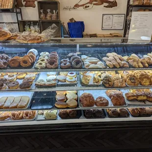 Donut and pastry display 9.24.22