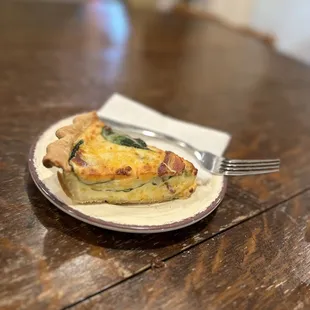 Bacon &amp; Spinach Quiche