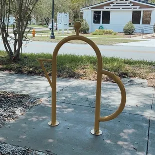 It&apos;s a bike rack!!!