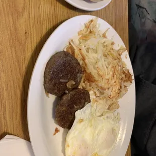 Yummmy breakfast! Two country fresh egg breakfast!