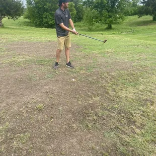 Middle of the "fairway"?