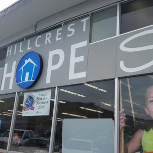 Outside of store
