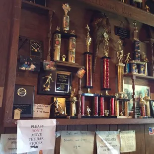 Hillcrest Inn Trophy Wall
