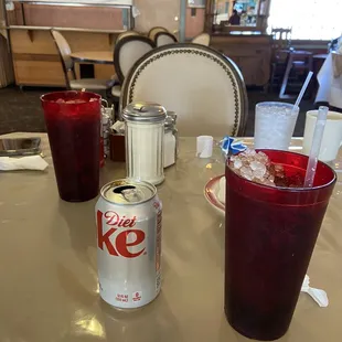 Only cans for sodas