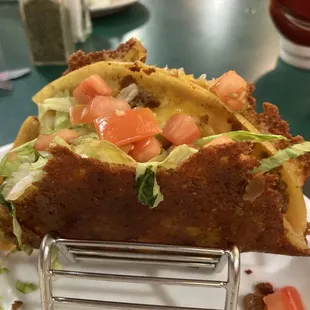 Burnt Cheese Tacos