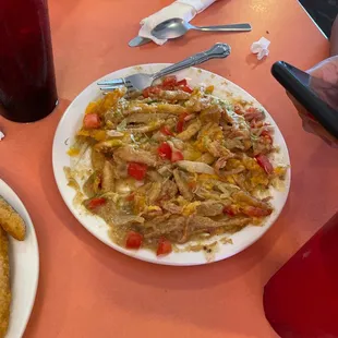 Green Chile Chicken Enchiladas