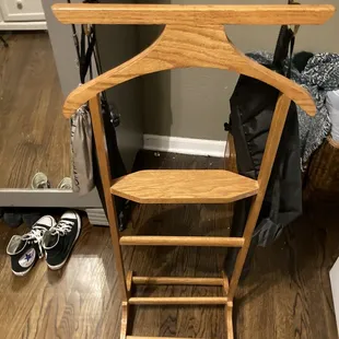 Vintage suit rack