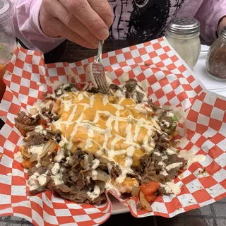 Loaded Ribeye Choice Steak Fries