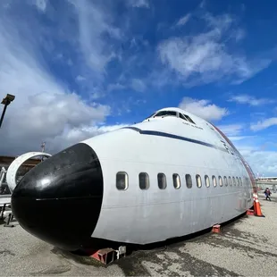 The Boeing 747 exhibit