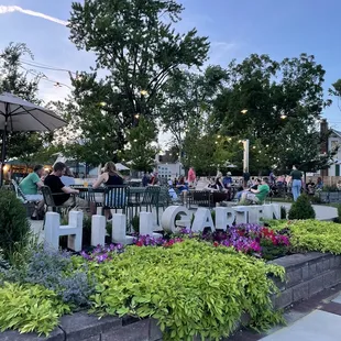 Outdoor patio / street view