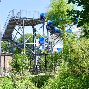Eerily quiet aqua center.