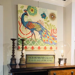 Your Husband called and said you can buy anything you want.