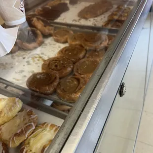 Baked Goodies in the case this morning