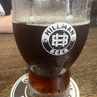 You've got to come see Miles! He's the best server we've had in a long time! Scottish Ale pictured- delicious